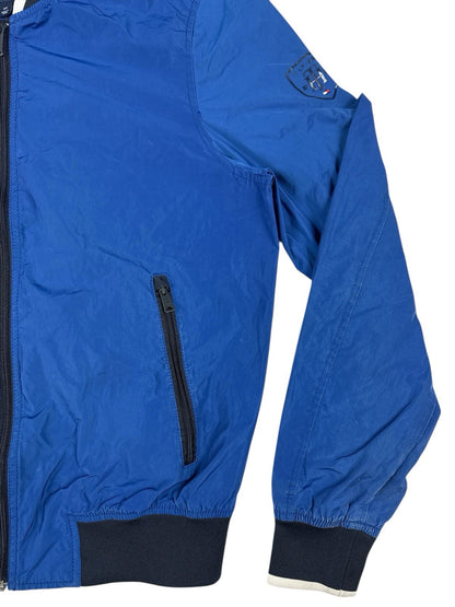 Tommy Hilfiger Blue Zip Bomber Track Jacket Small