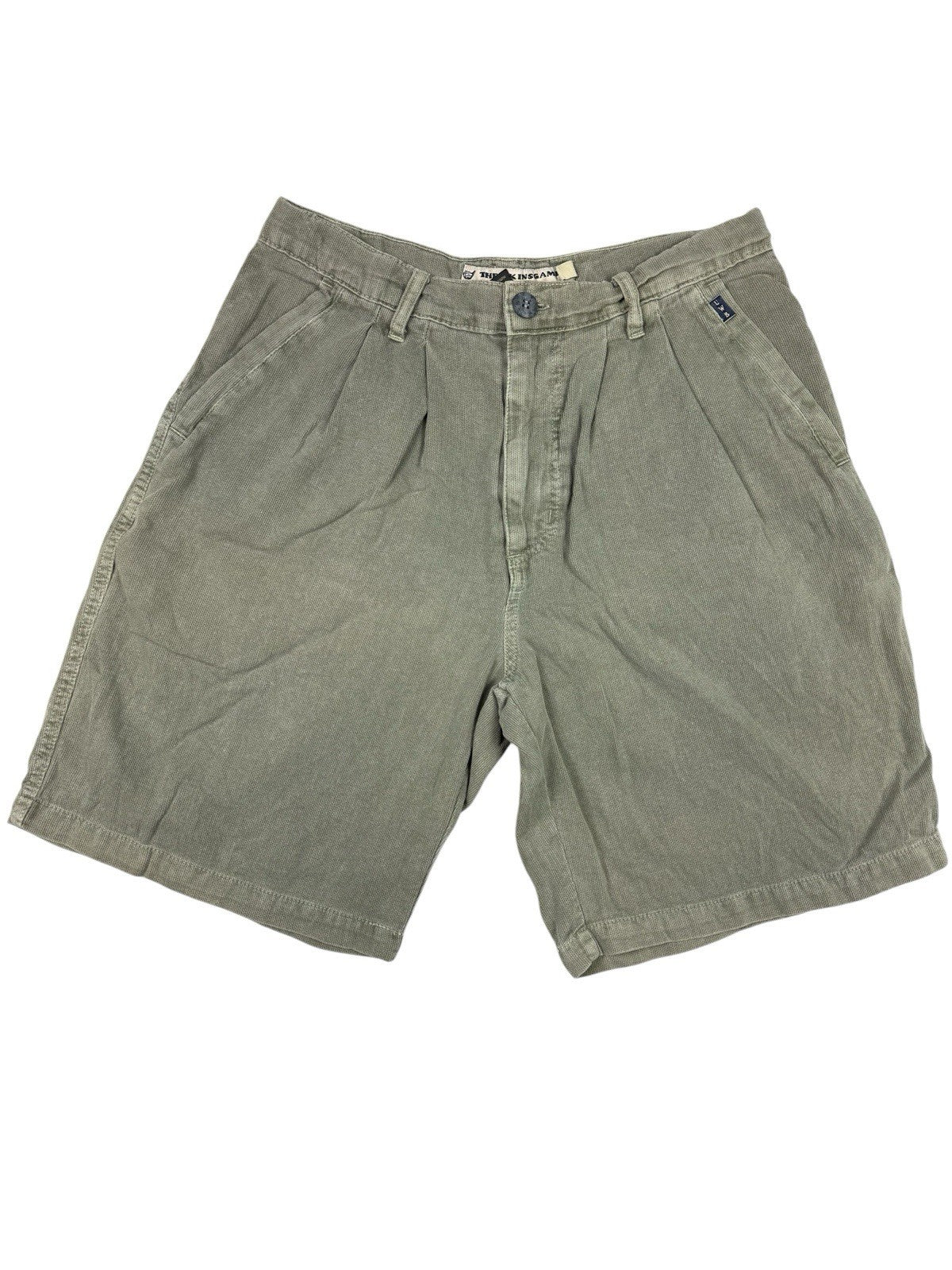 U Wanna Bet SKINS GAME Green Retro Cotton Golf Shorts 32W