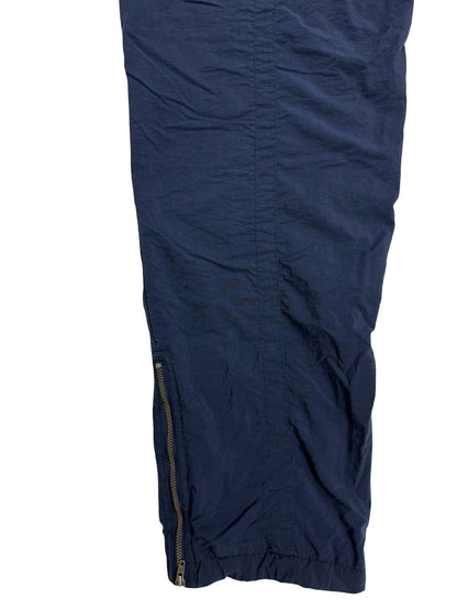 Reebok Vintage Lined Blue Tracksuit Bottoms Trousers XL