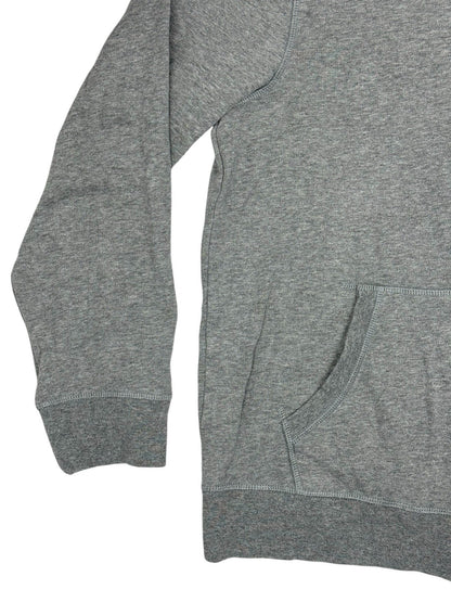 Nautica Grey Zip Through Embroidered Hoodie Jacket Large