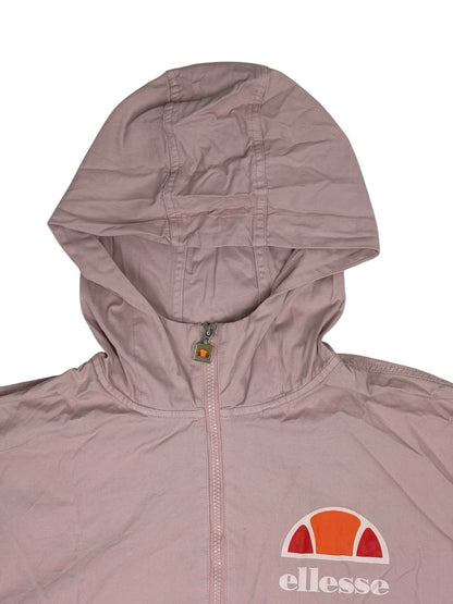 Ellesse Pink Half Zip Printed Poncho Hoodie Size 8