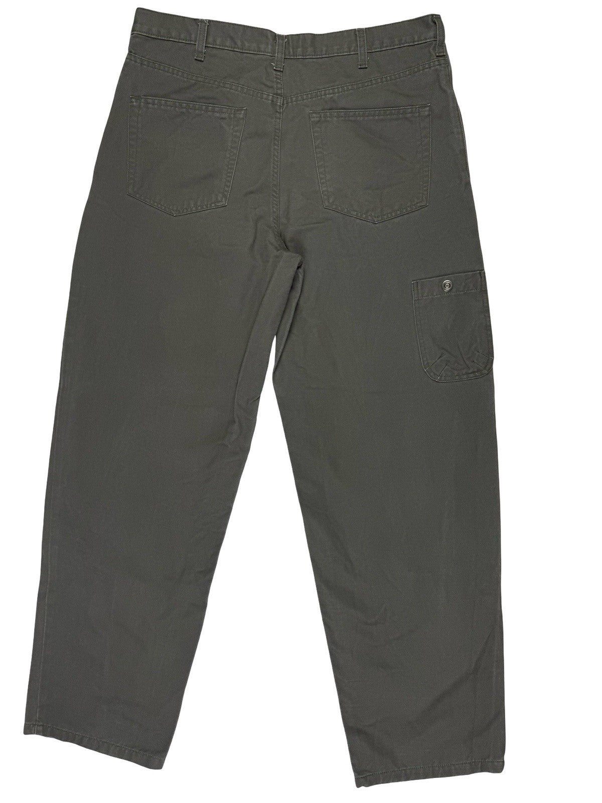 Faded Glory Green Retro Wide Leg Jeans 36W 32L