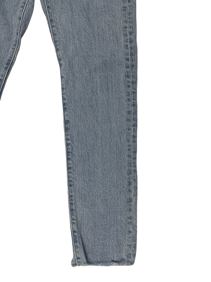 Levi's 501 Blue Straight Leg Denim Jeans 24W 29L
