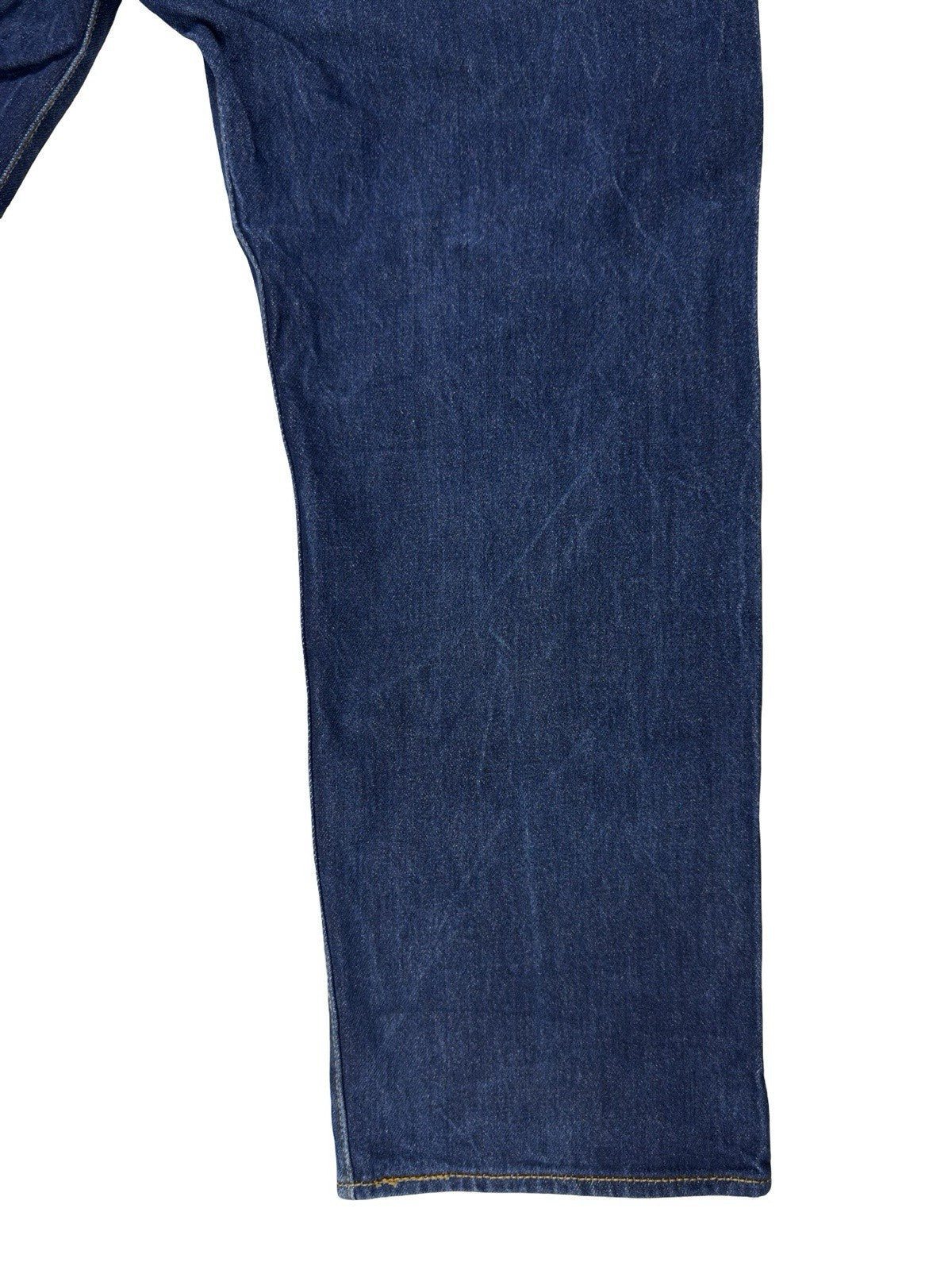 Levi's 501 Blue Straight Leg Denim Jeans 38W 30L