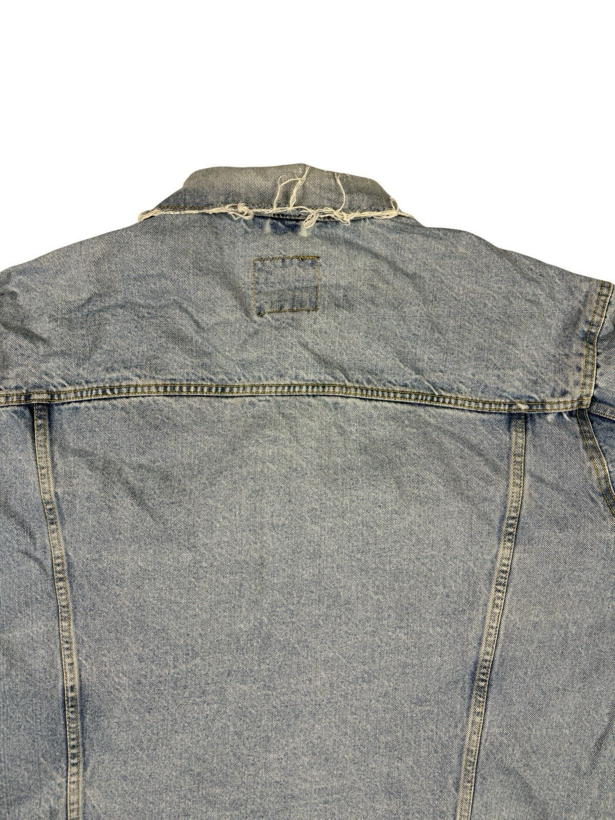 Faded Glory Retro Blue Denim Jacket 2XL