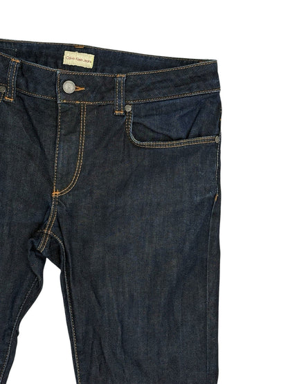 Calvin Klein Blue Denim Slim Fit Jeans 30W 33L