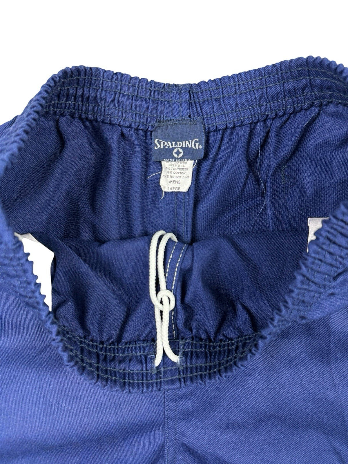 Spalding Vintage Blue Sport Shorts Large