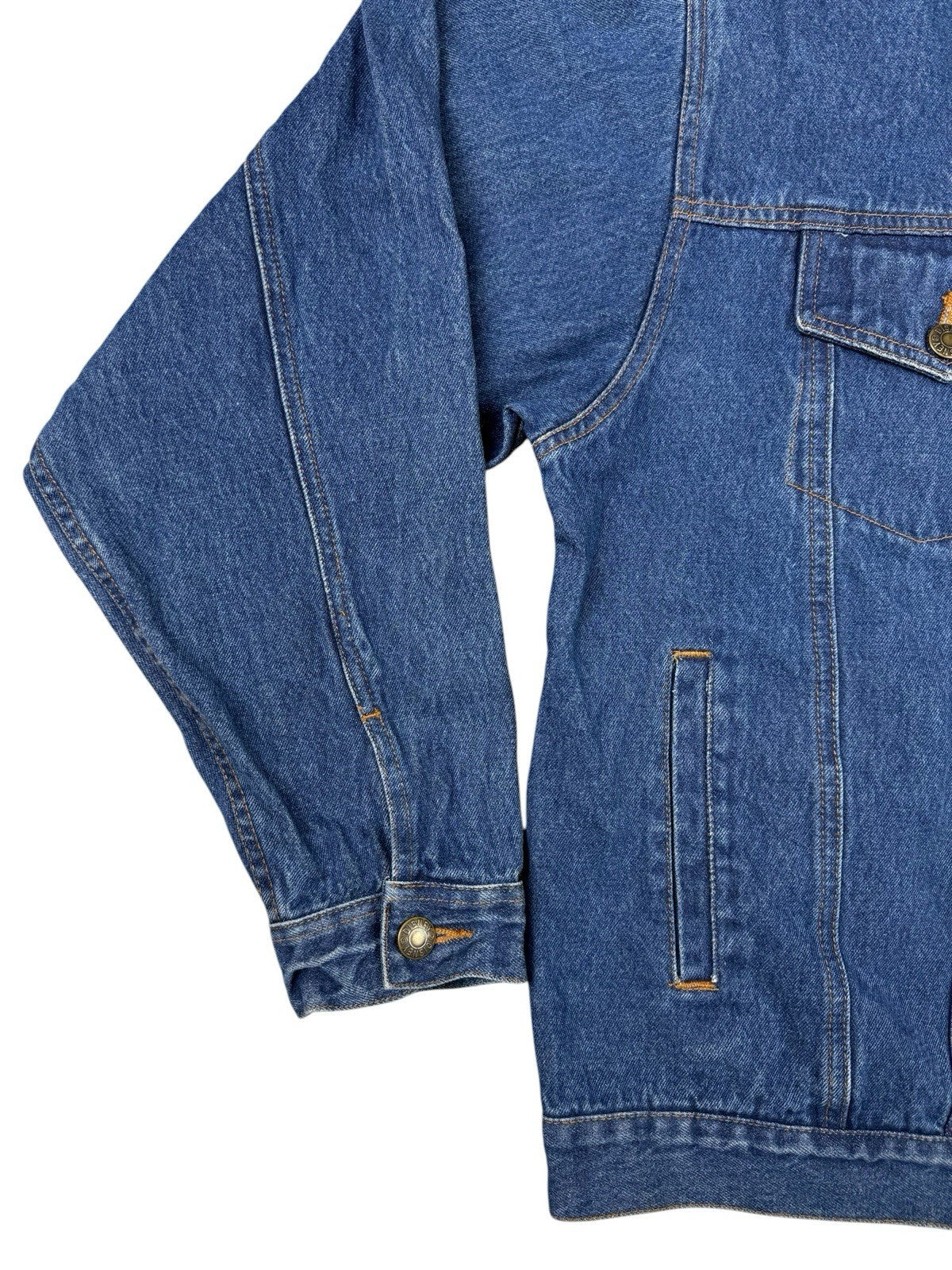 Vintage Disney Blue Denim Millenium Jacket 2000 Medium