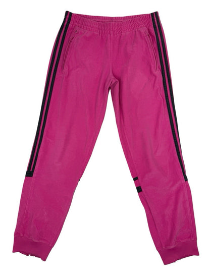Adidas Pink Velour Retro Tack Pants Size 12