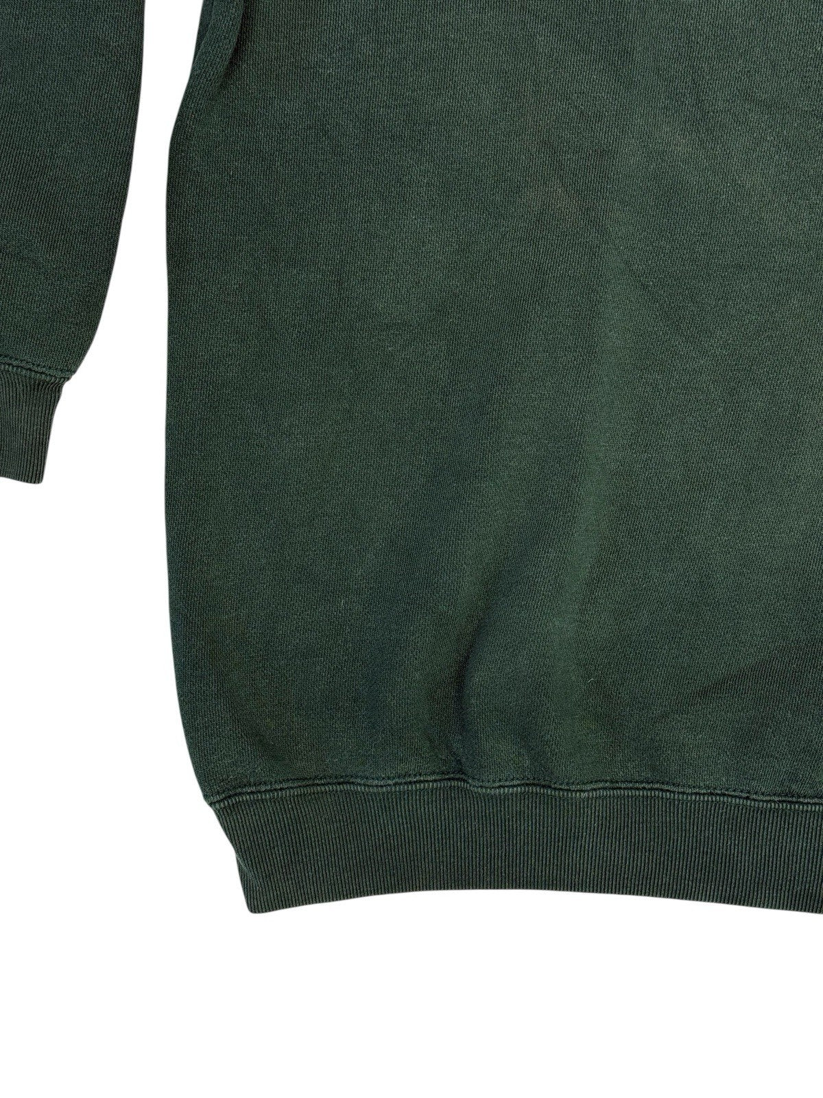 IZOD Green Retro Embroidered Cotton Blend Jumper Medium