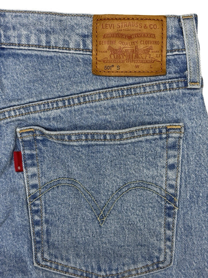 Levi's 501 Women's Skinny Taper Fit Blue Denim Jeans 28W 28L