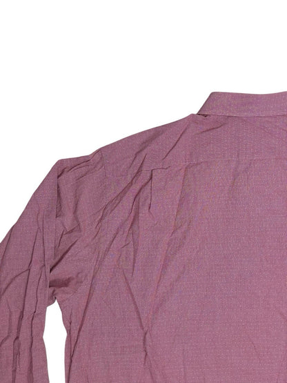 Tommy Hilfiger Pink Long Sleeve Collared Shirt 2XL Tall 19in Collar