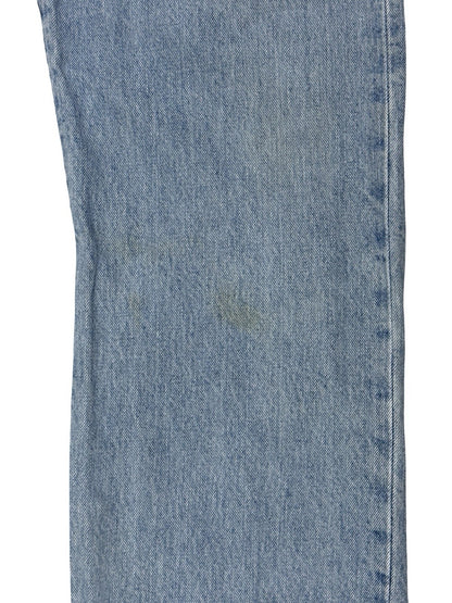 Levi's 501 Blue Retro Straight Leg Denim Jeans 36W 34L