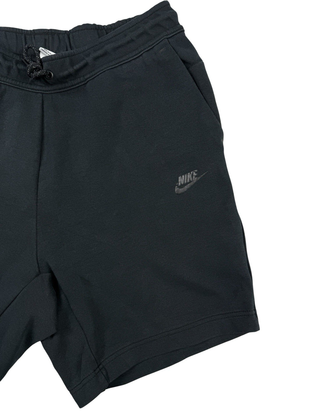 Nike Black Tech Fleece Lounge Sweat Sport Shorts Medium