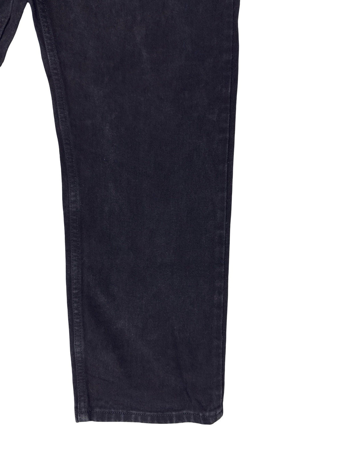 Lee Classic Regular Fit Straight Leg Black Denim Jeans 38W 29L