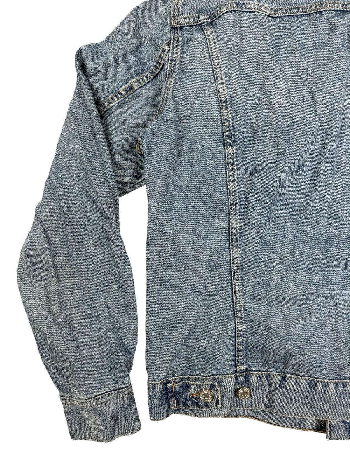 H&M Blue Denim Trucker Jacket Medium