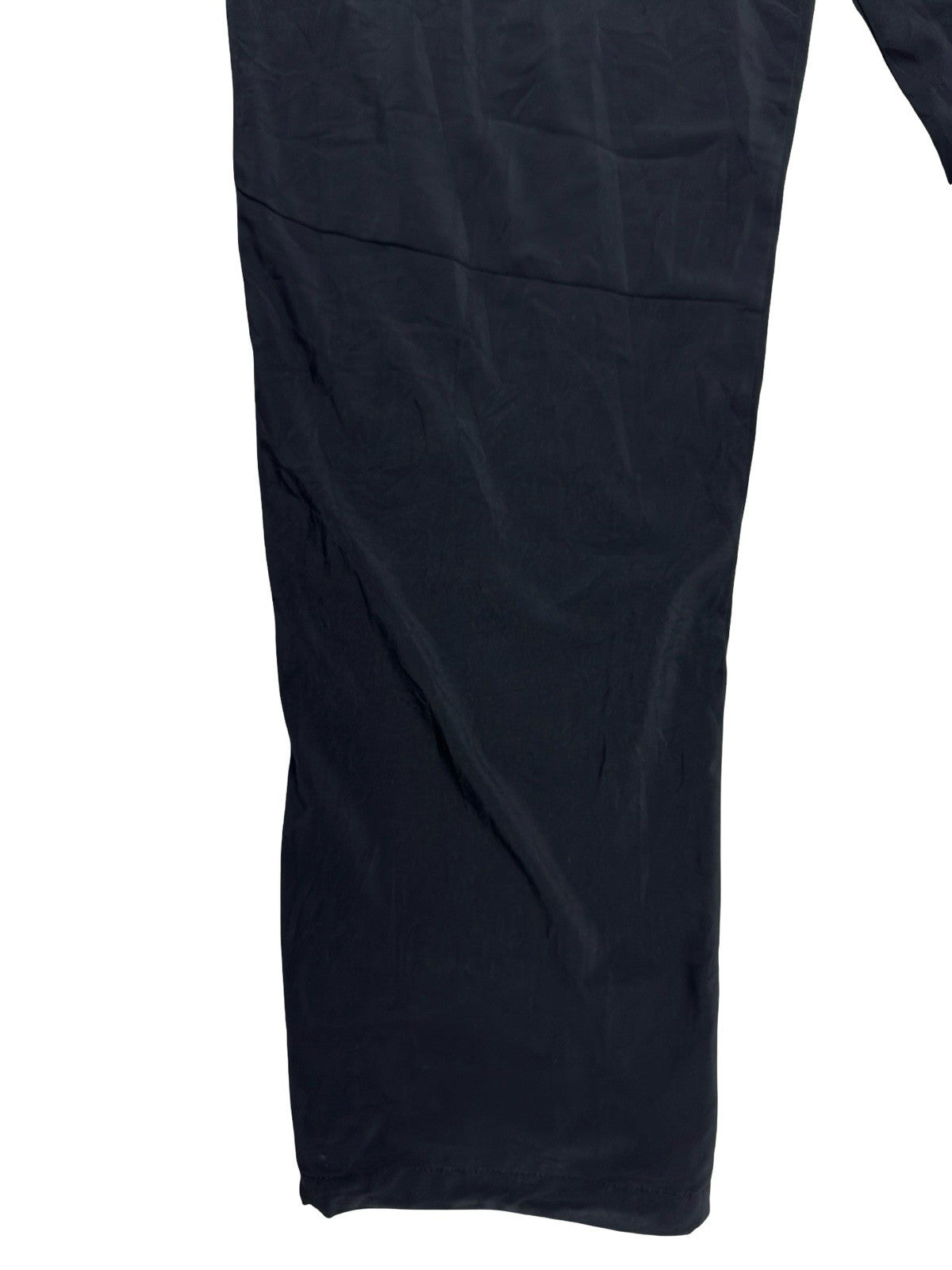Lotto Black White Mesh Lined Adjustable Tracksuit Bottoms Medium