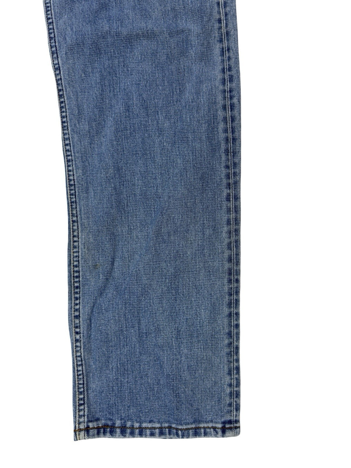 Levi's 501 Vintage Relaxed Fit Tapered Leg Blue Denim Jeans 34W 34L USA