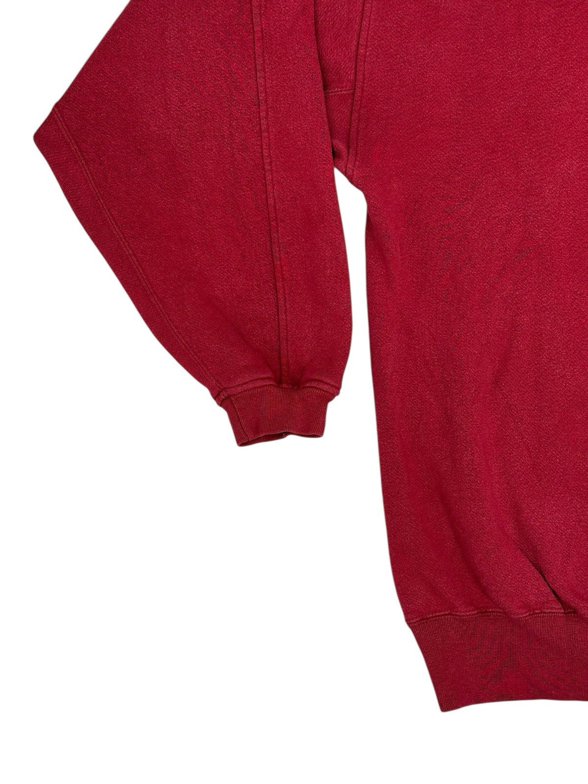 Kansas City Chiefs Vintage Red Button Up Jumper Medium