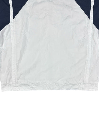 Adidas Vintage White Zip Track Jacket Size 14