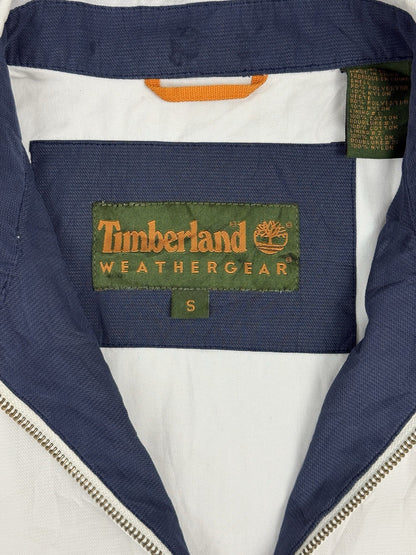 Timberland Vintage Grey Weathergear Zipped Collared Jacket Small