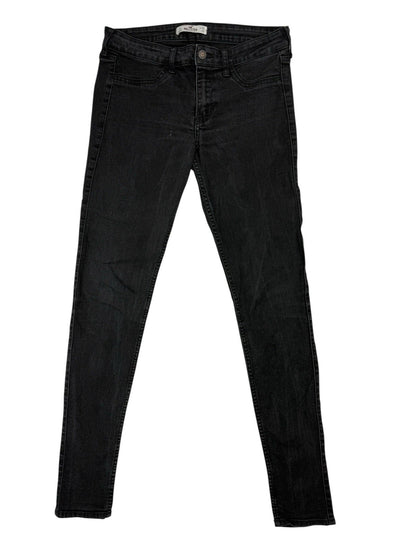 Hollister Black Denim Skinny Jeans 28W 33L