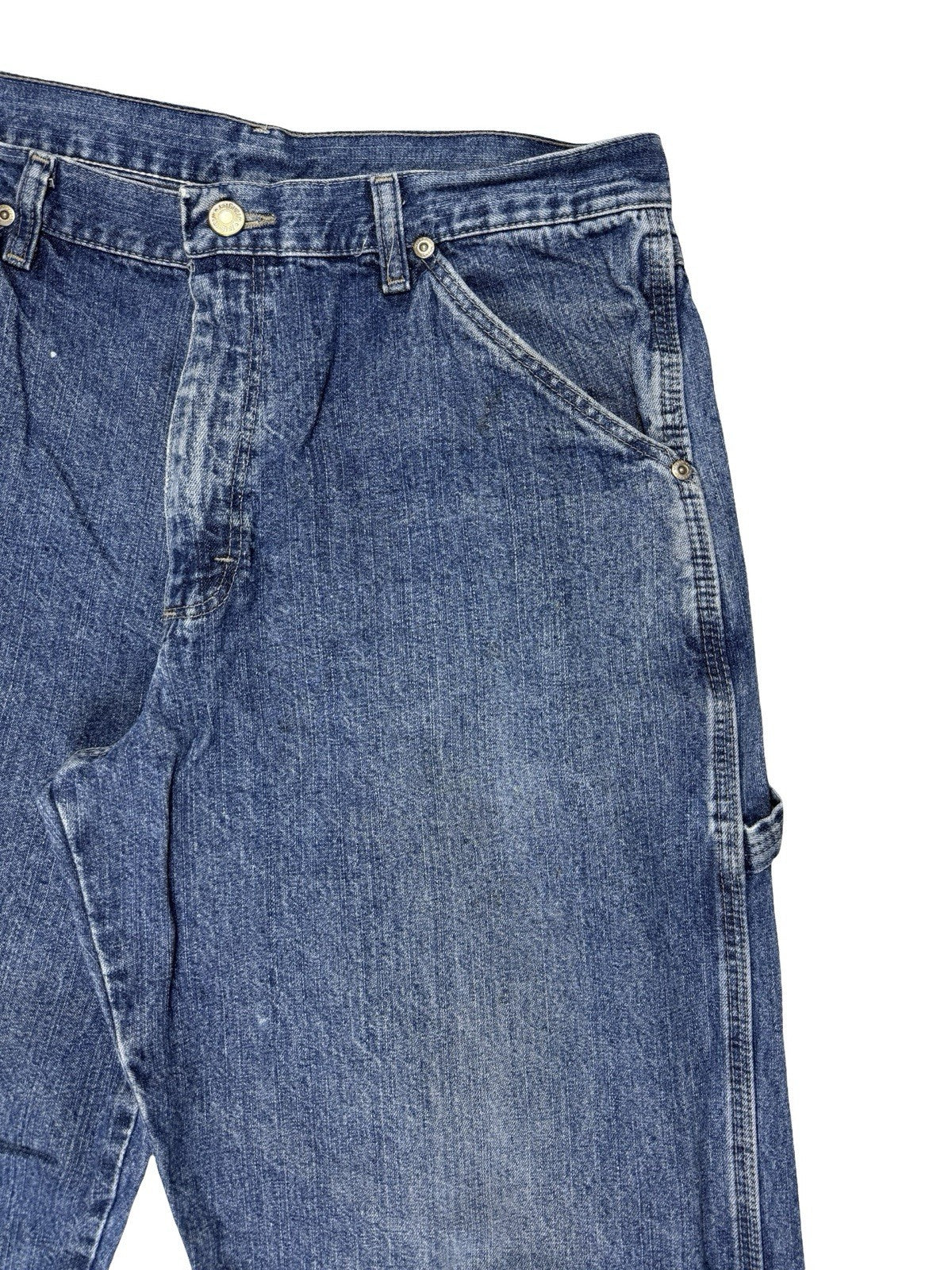 Wrangler Blue Denim Carpenter Work Jeans 32W 30L
