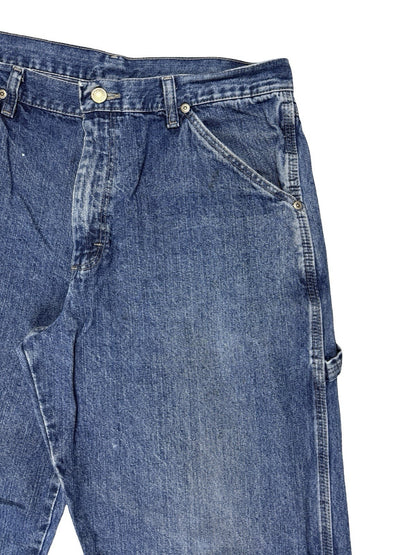 Wrangler Blue Denim Carpenter Work Jeans 32W 30L