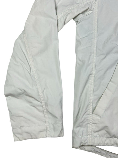 Tommy Hilfiger Retro Off White Lined Nylon Zip Jacket 2XL