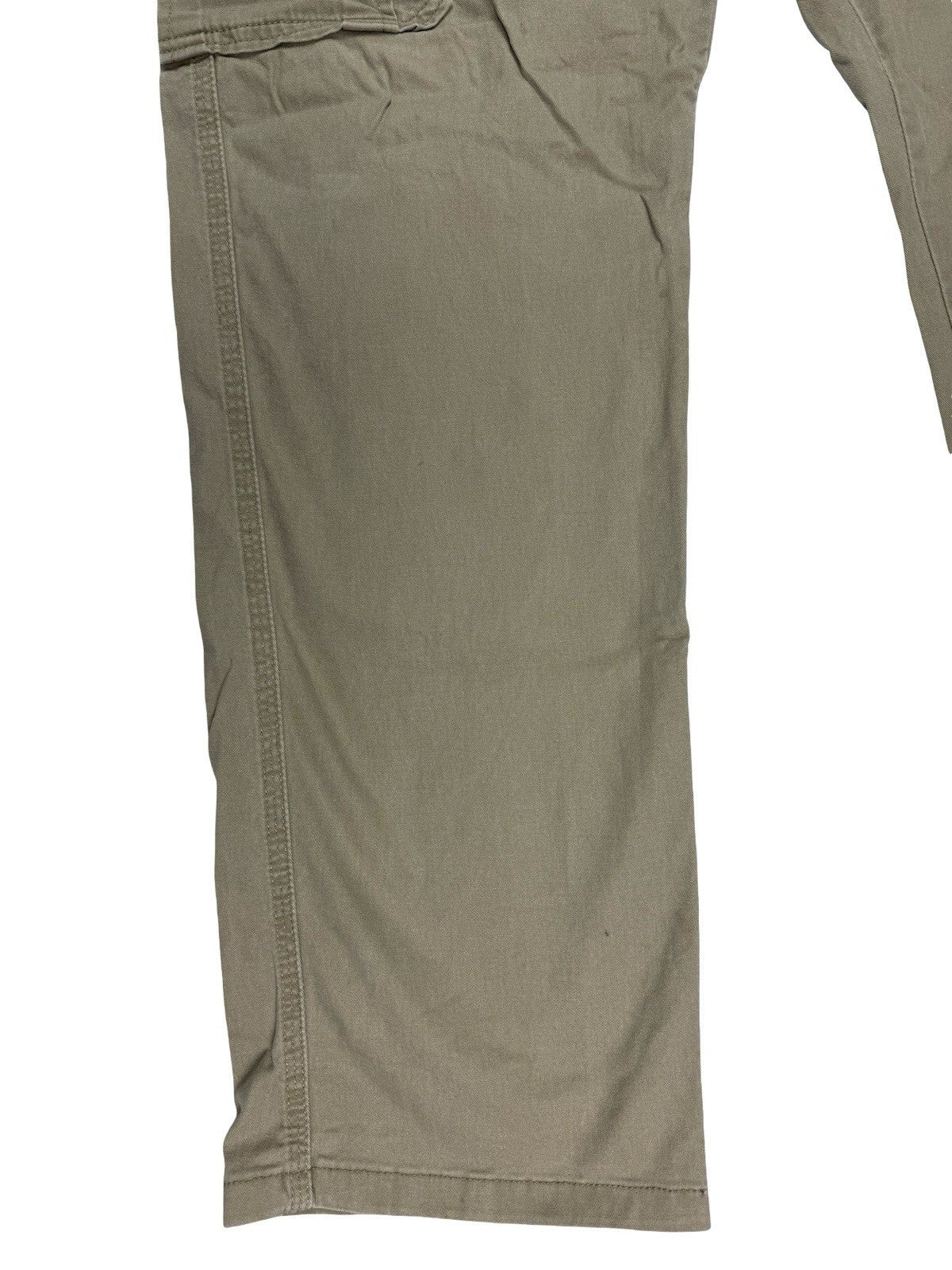 Wrangler Beige Relaxed Fit Cargo Trousers 32W 32L