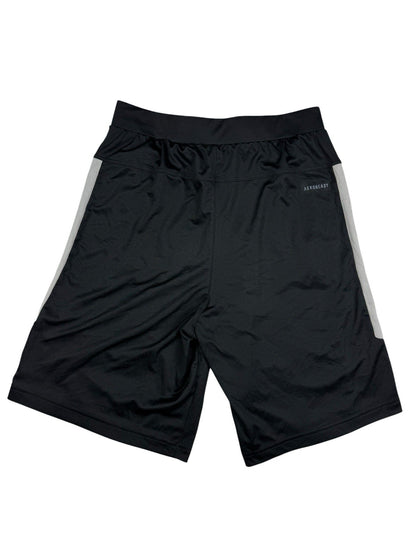 Adidas Black 3-Stripes Areoready Training Sport Shorts Small