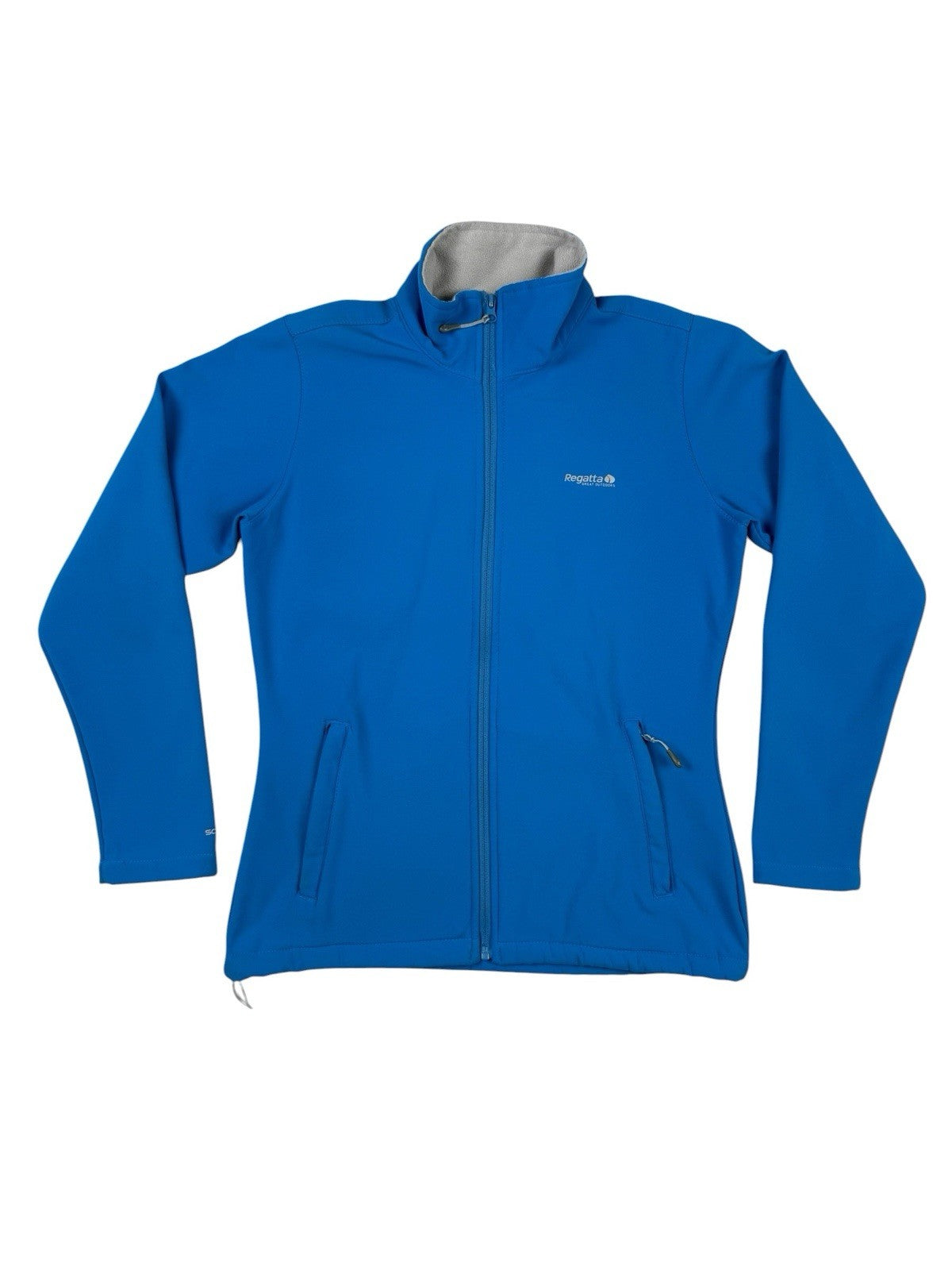Regatta Blue Softshell Zip Jacket Size 10