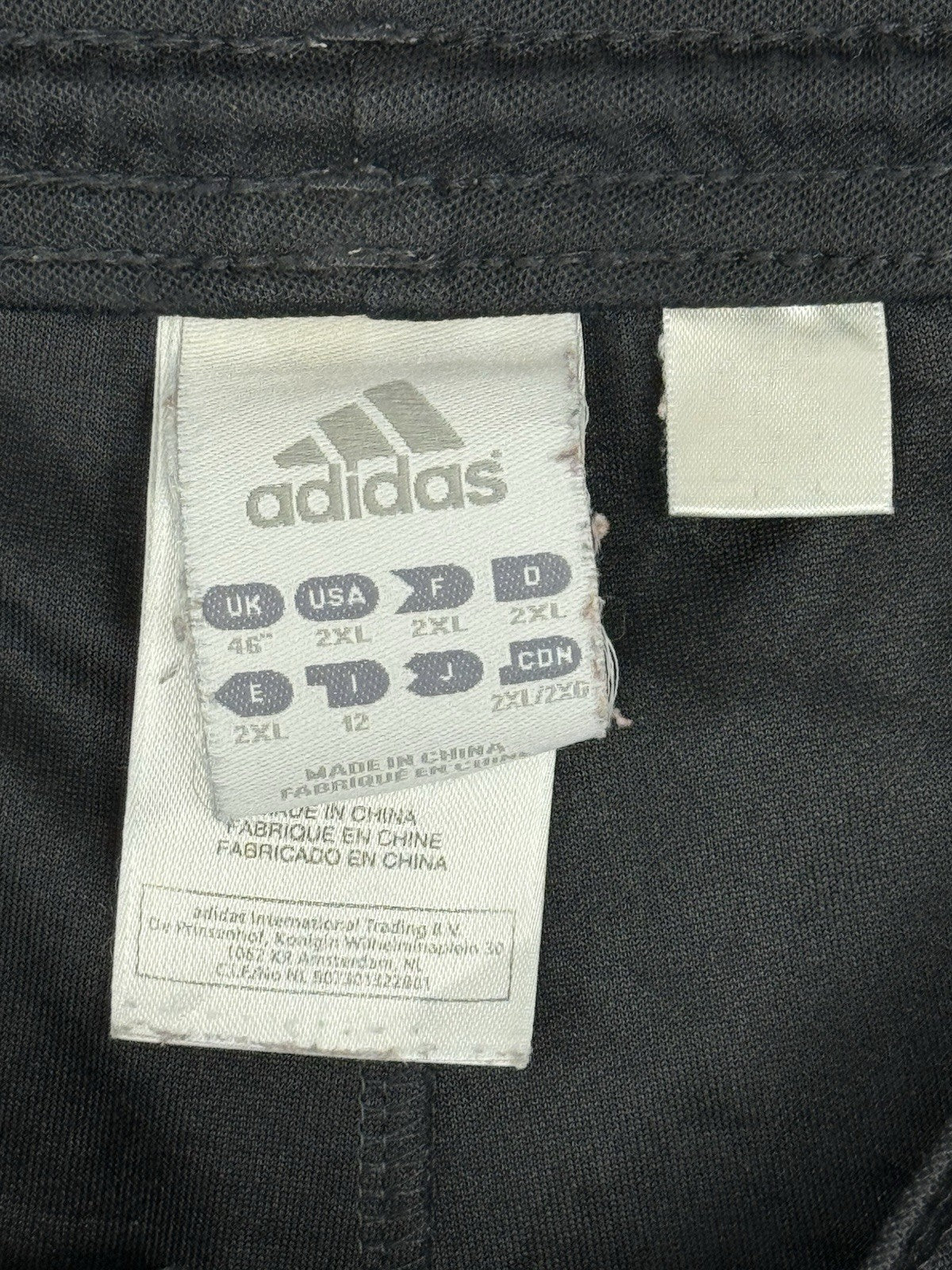 Adidas Black Retro Sports Shorts 2XL (46W)