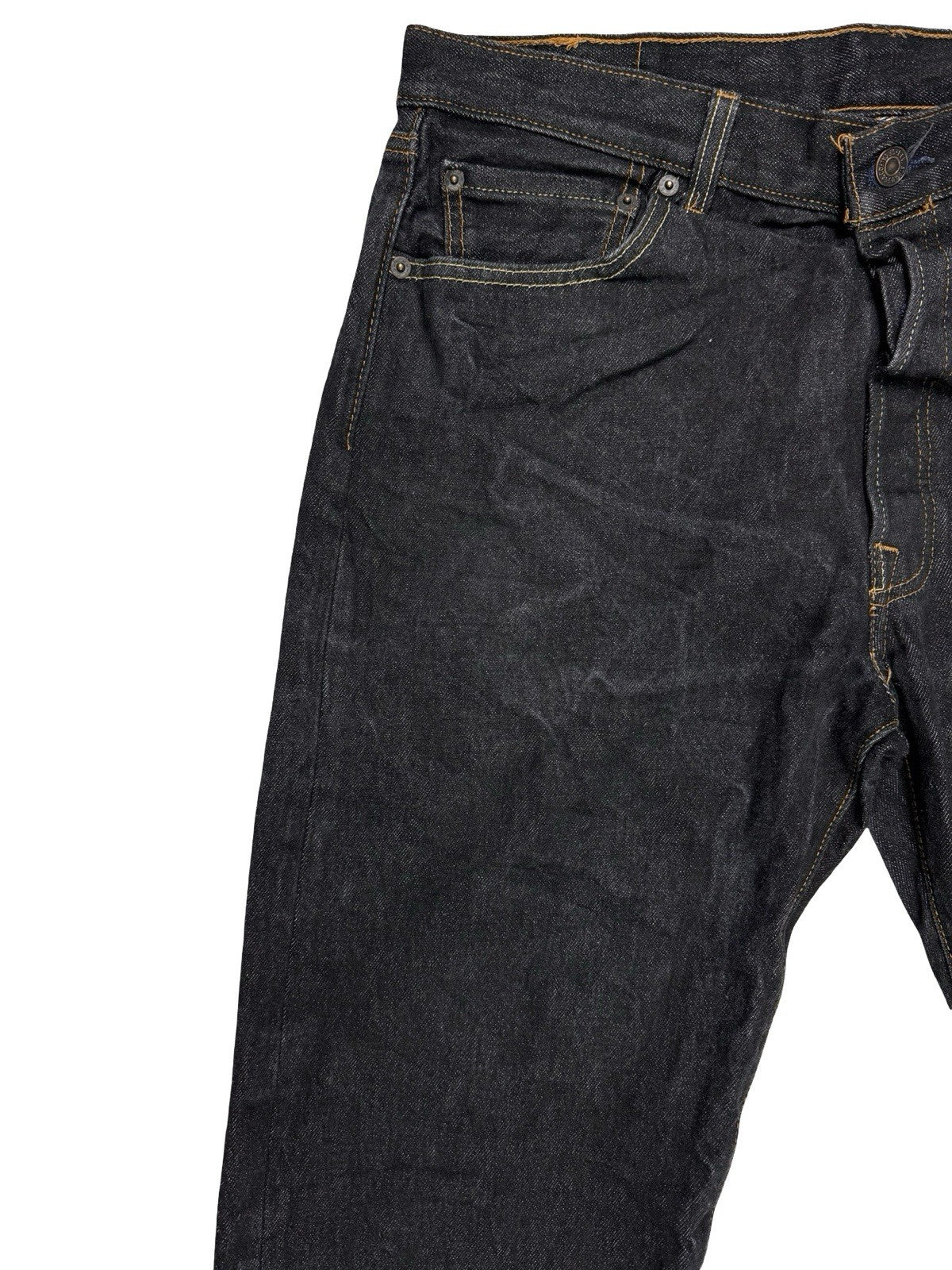 Levi's 501 Dark Blue Denim Jeans 36W 32L