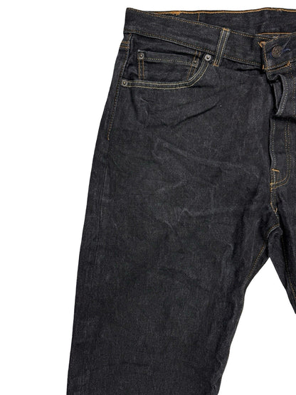 Levi's 501 Dark Blue Denim Jeans 36W 32L