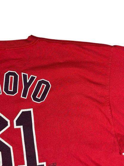 Majestic Boston Red Socks MLB Red Arroyo #61 Top 3XL