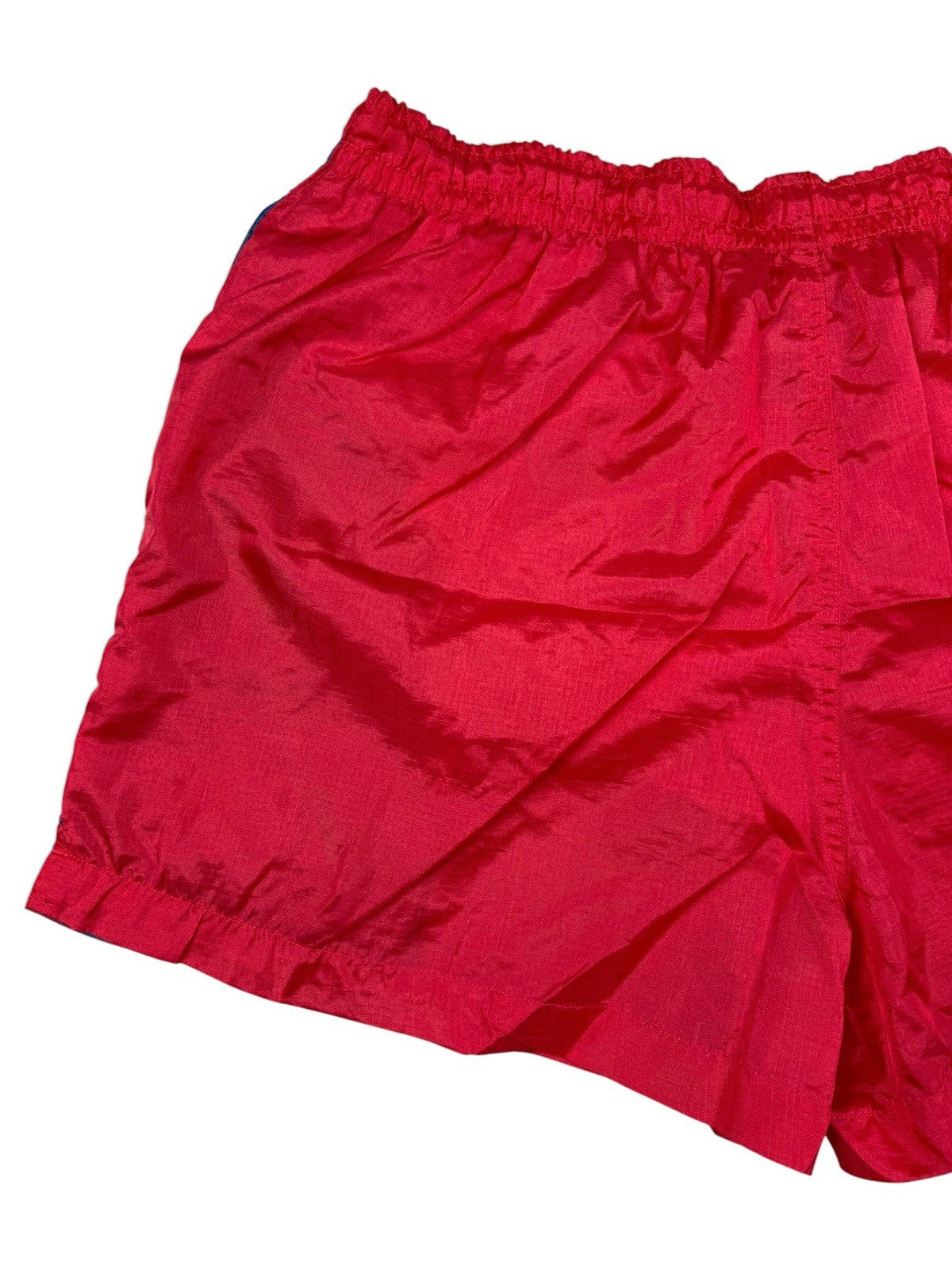 Wilson Vintage Red Nylon Swim Sport Shorts Large