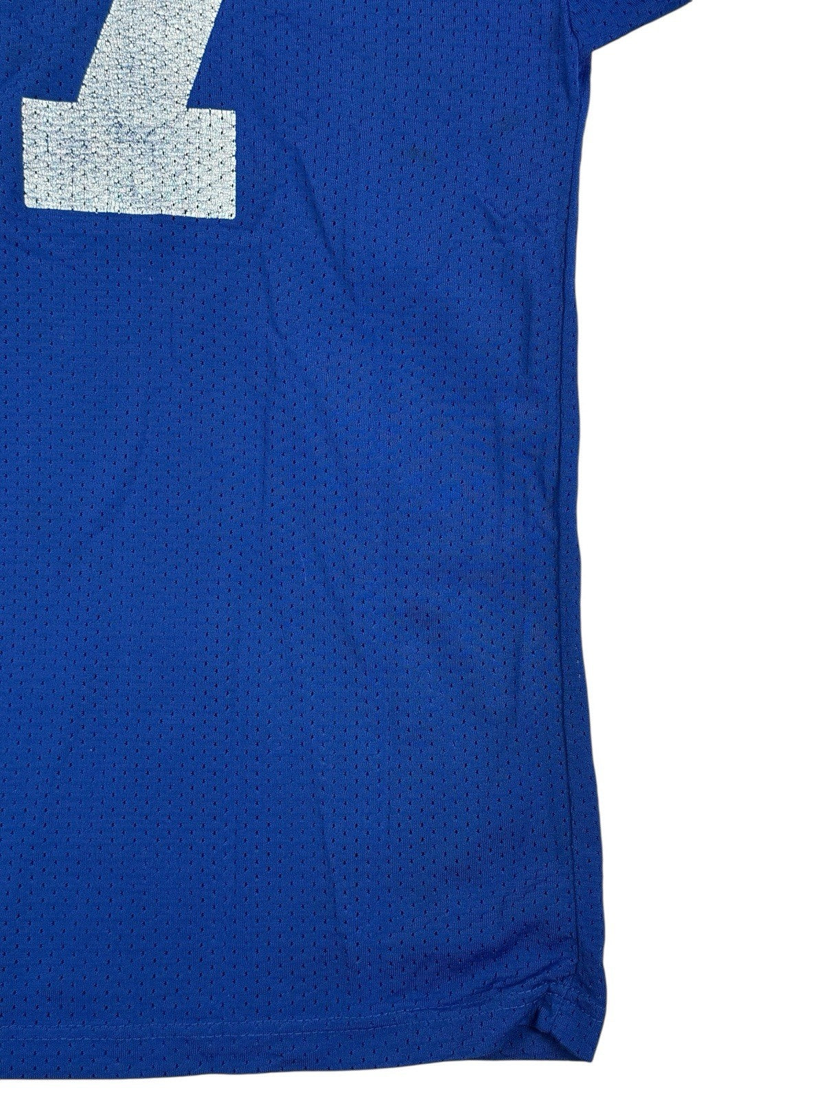 Russell Athletic Blue Mesh American Football Training Top Large