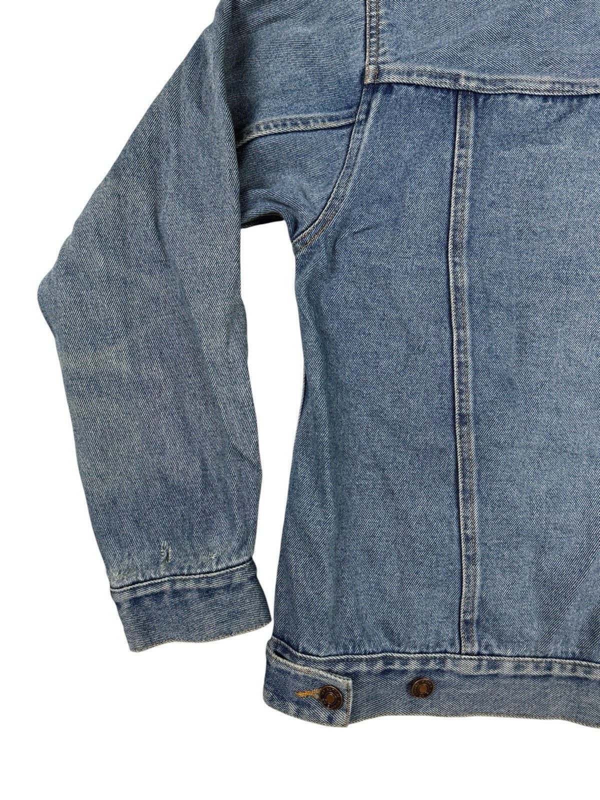 Route 66 Retro Blue Denim Jacket Medium