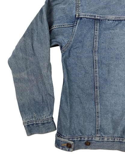 Route 66 Retro Blue Denim Jacket Medium