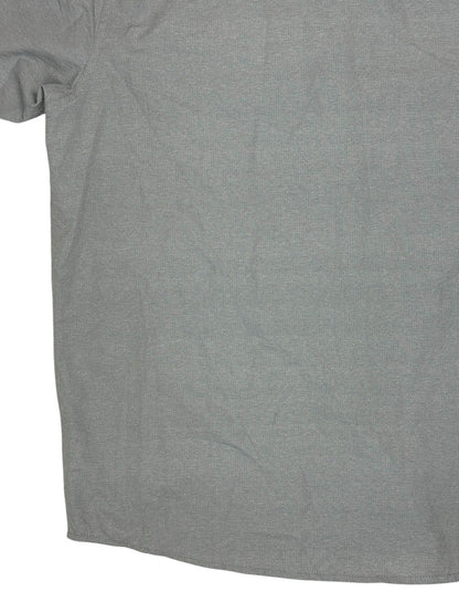 Wrangler Outdoor Grey Regular Fit Short Sleeve Collared Shirt XL