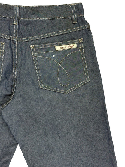 Calvin Klein Retro Blue Denim Jeans 28W 30L