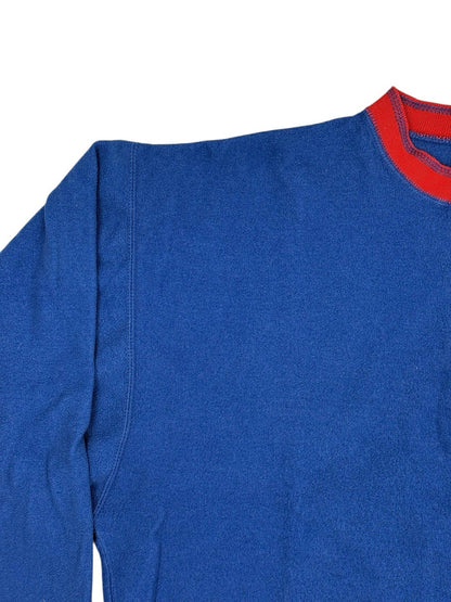 St Louis Blues Vintage NHL Pro Edge Henley Jumper Large