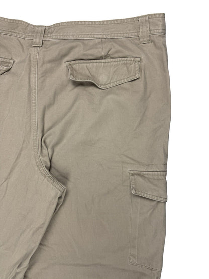 Faded Glory Beige Tapered Fit Cargo Trousers 38W 30L