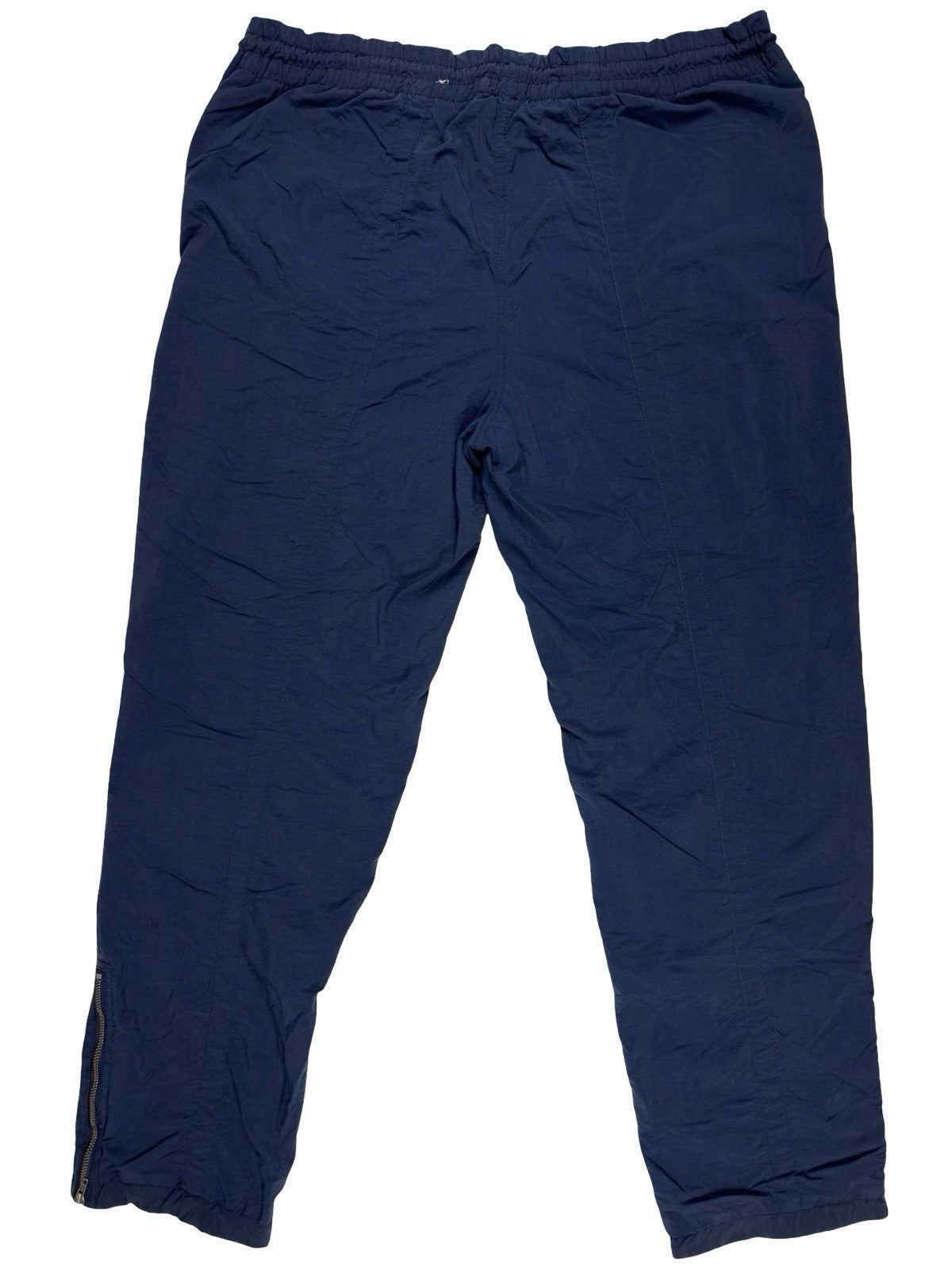 Reebok Vintage Lined Blue Tracksuit Bottoms Trousers XL