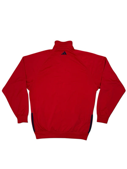 Adidas Retro Red Zip Track Jacket Youth XL