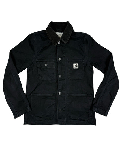 Carhartt WIP Black W' Michigan Denim Button Up Jacket Women's Small