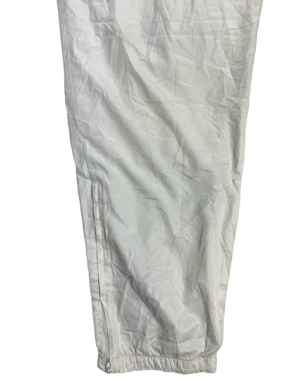 Nike Vintage 90s White Lined Tracksuit Bottom Trousers XL