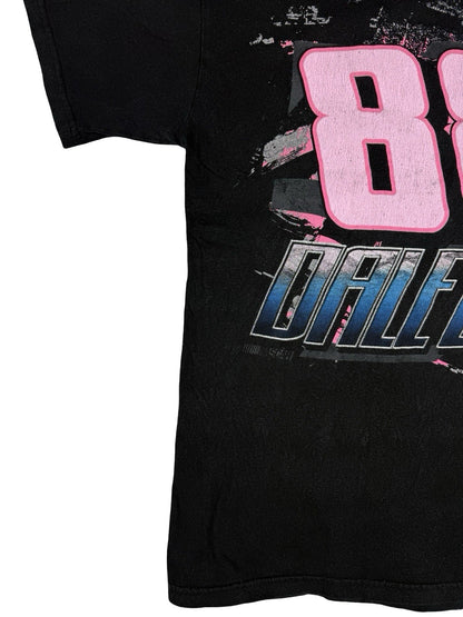 Chase Authentics NASCAR Dale Earnhardt Jr Black Printed Top Medium