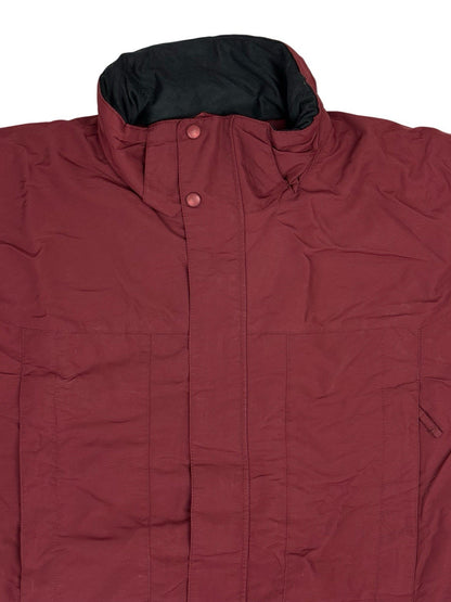 LL Bean Burgundy Primaloft Insulated Jacket Medium